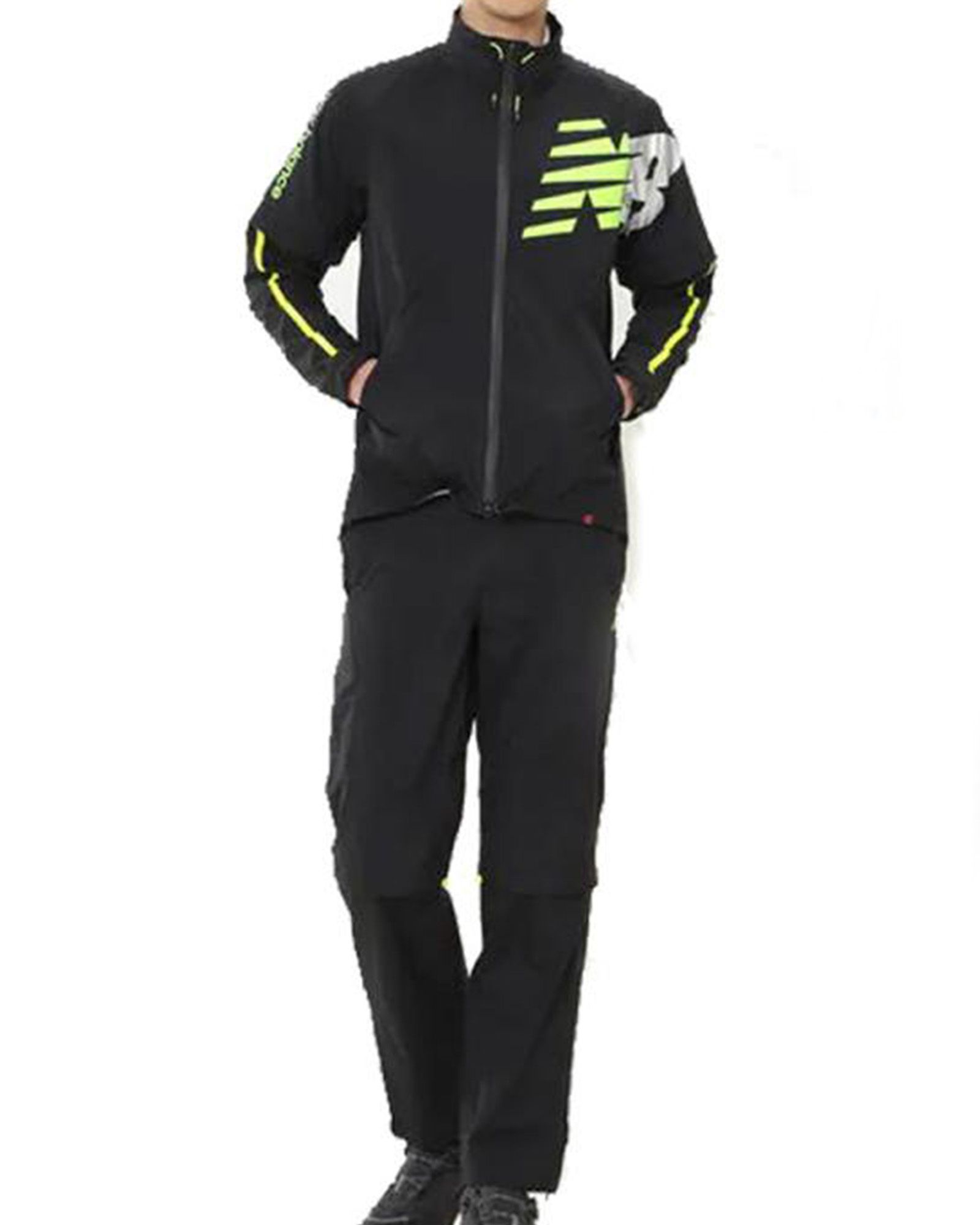 new balance golf - レインウェア 上下セット | ブラック | メンズ