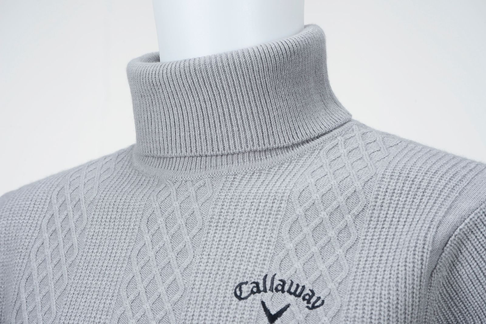 CALLAWAY GOLF - コンフォート タートルネックニット | ニット |グレー