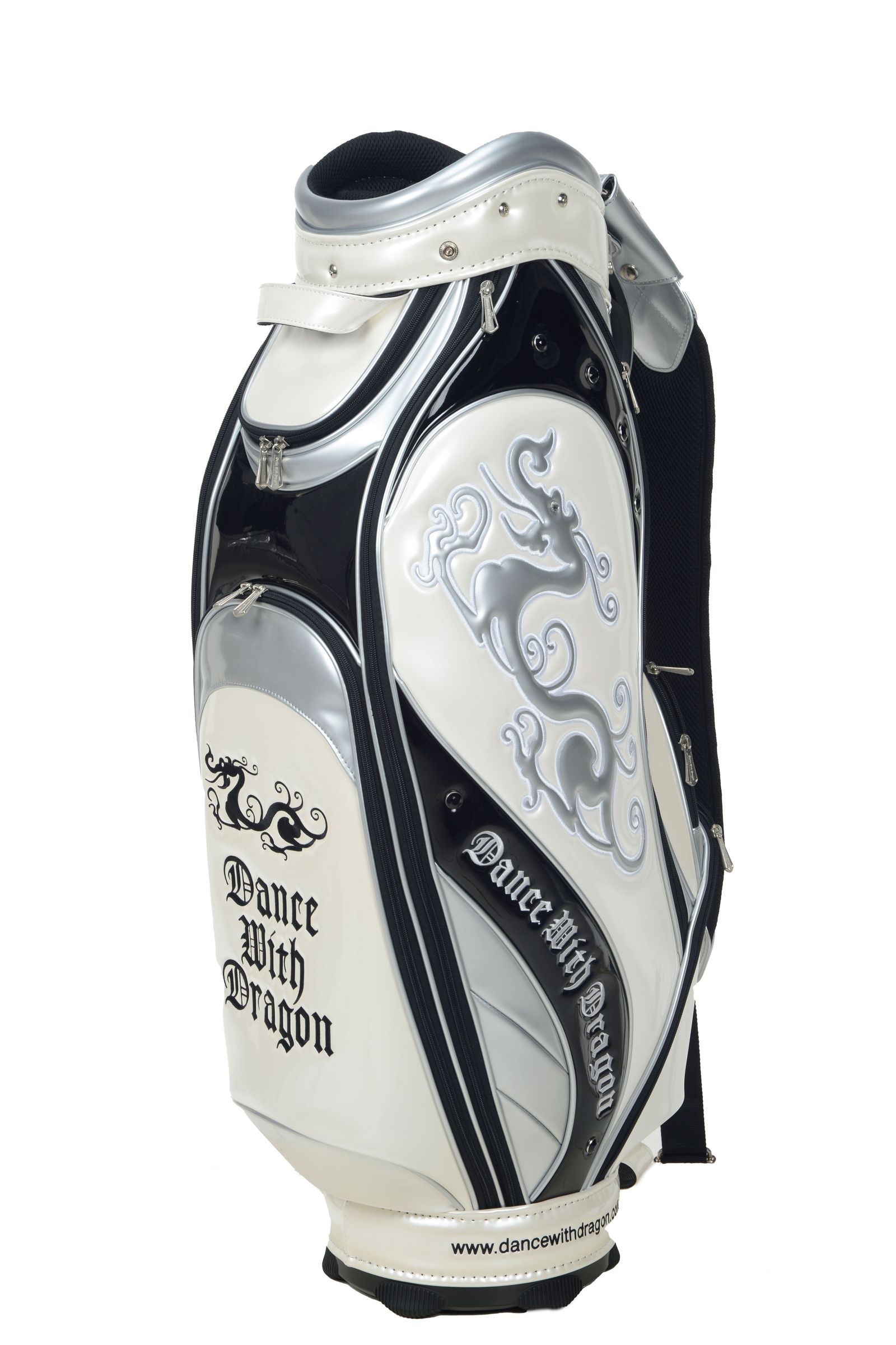 FANTA キャディバッグ ホワイト/オレンジ/ブルー FANTA キャディバッグ