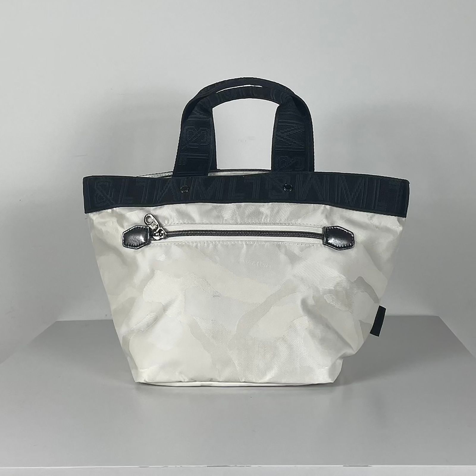 MARK&LONA ブラック ゲージカモトートバッグ MARK & LONA ブラック迷彩