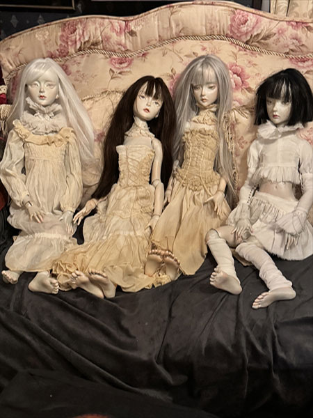 球体関節人形「花鳥庭園」 淑女雑貨Toe Cocotte