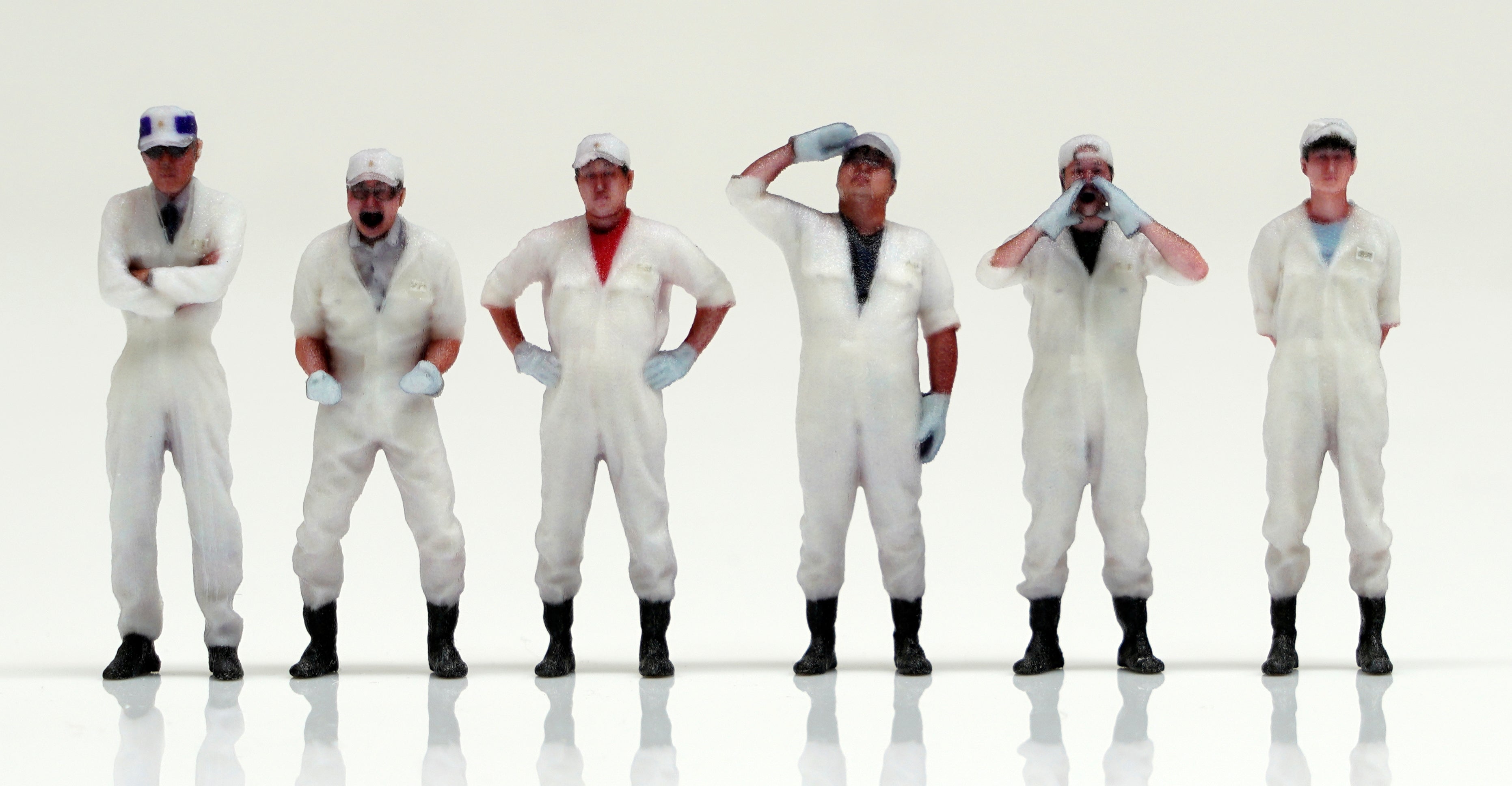 機動警察パトレイバー1/60スケール 特車二課整備班6体セット – viviON BLUE