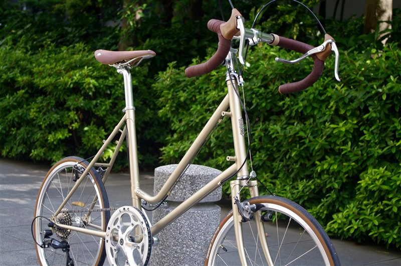 E.B.SのミニベロLEAF451をドロップハンドルに | VelostyleTICKET