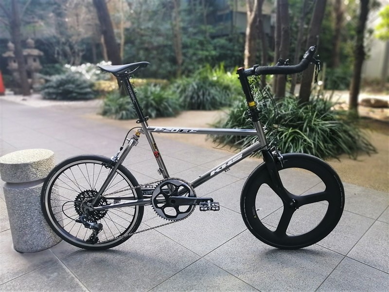 超美品メンテ済み！ KHS P-20RC カーボンホイール ミニベロ 総額50万