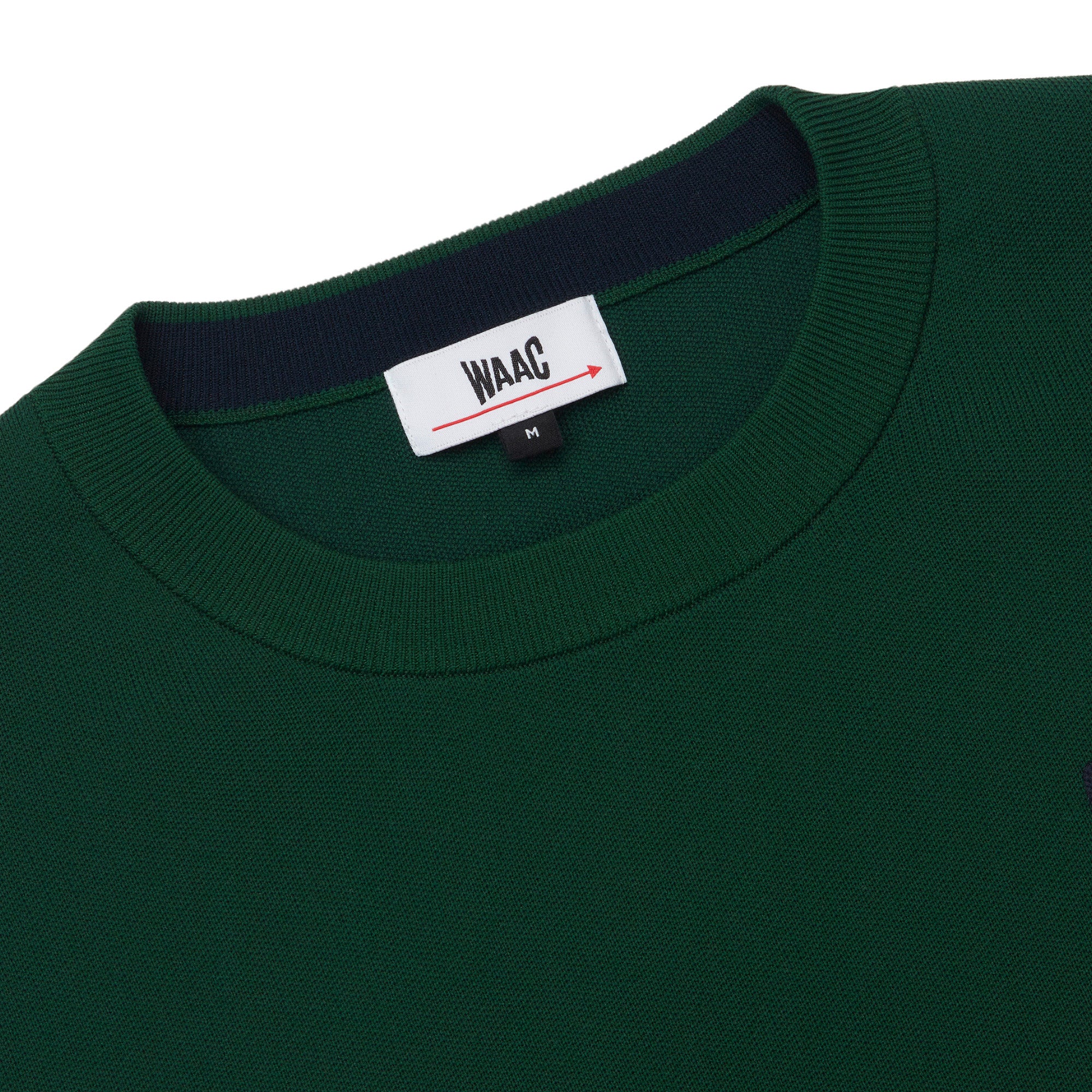 MEN ライトウェイトニットプルオーバー ダークグリーン