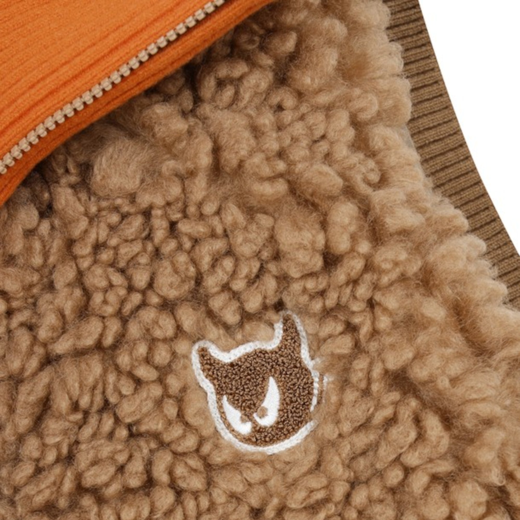 WOMEN フリースベスト ベージュ