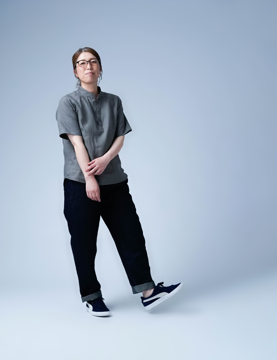 リネンシャツ】風が抜ける瞬間が気持ちいい！マオカラー ラグラン