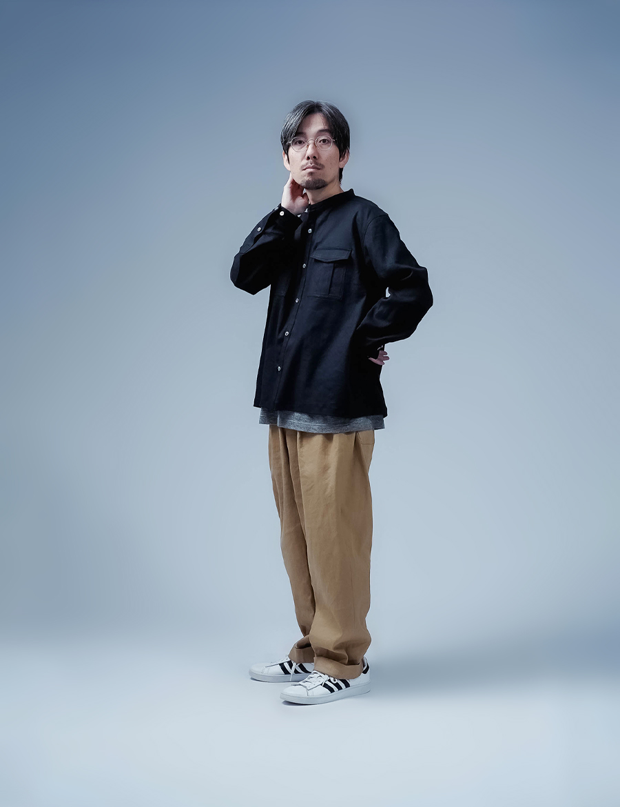 リネンソロテックス】洗練と快適さに包まれる。リネンサファリシャツ