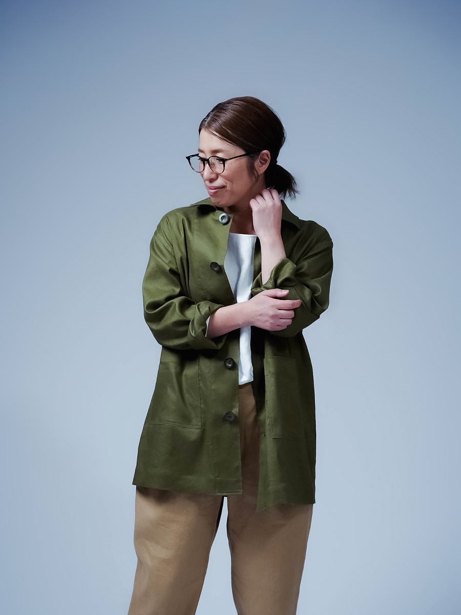 リネンアウター】オールシーズン使える リネンソロテックス