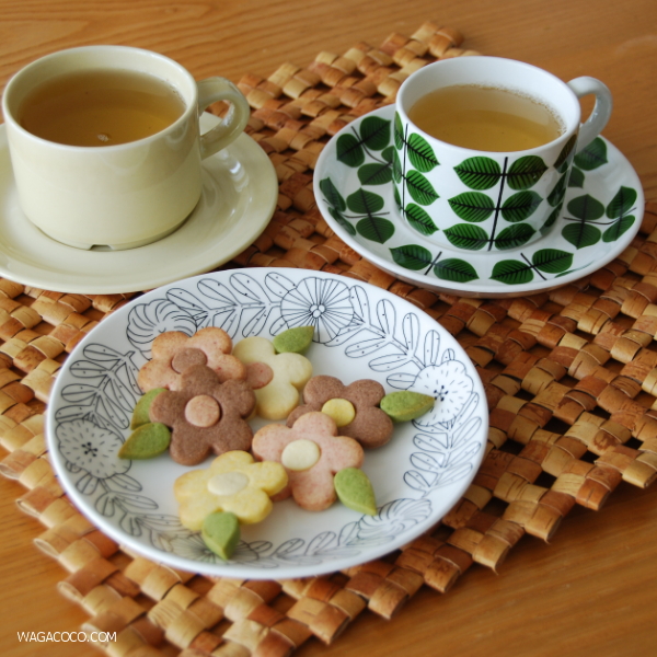 グスタフスベリ】鹿児島睦さんのコラボプレート アプリール【 april