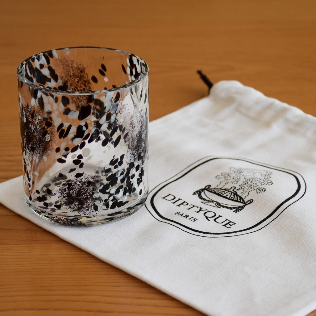 Diptyque 】吹きガラスの個体差も魅力のムラーノキャンドルホルダー