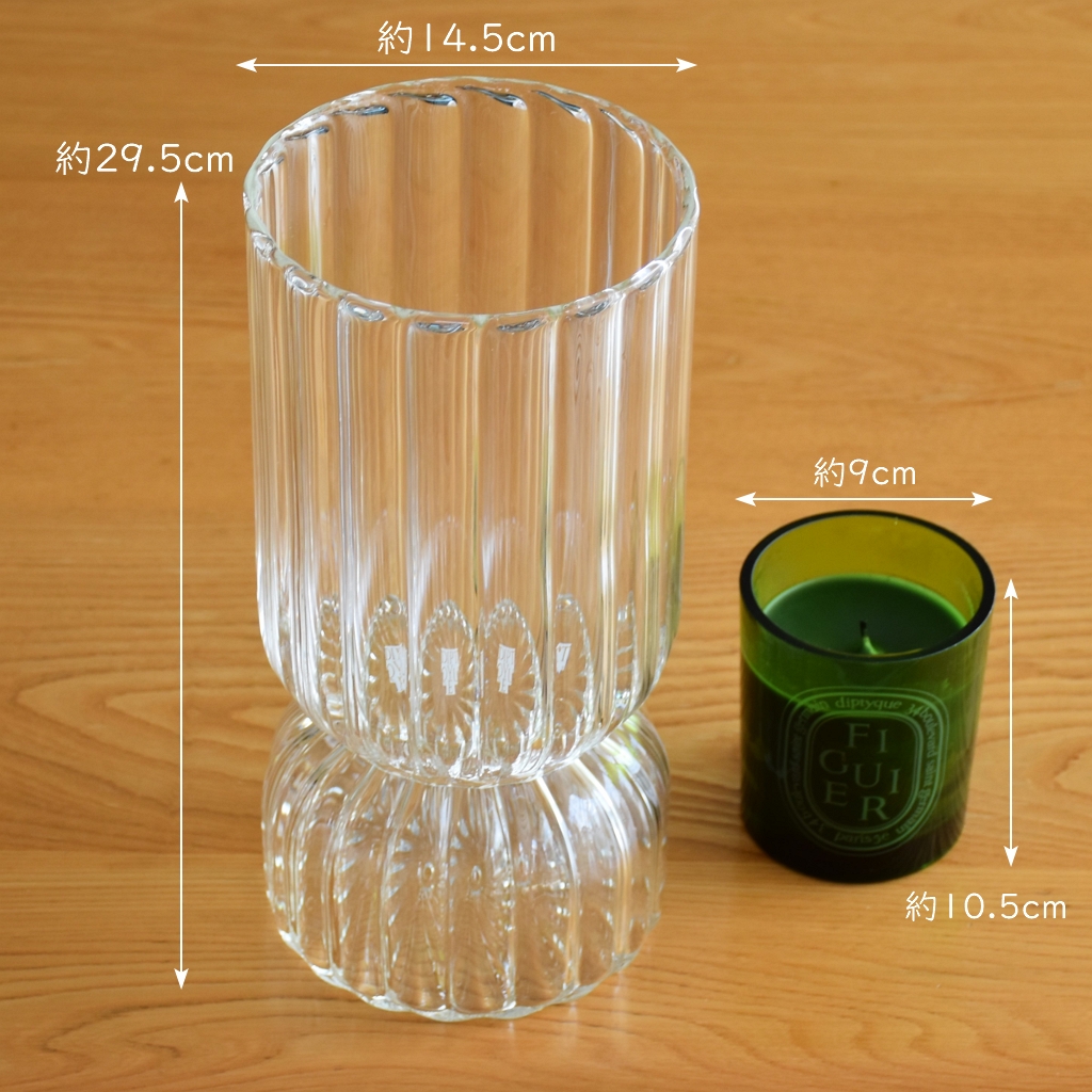 Diptyque 】実と美が魅力のガラスのキャンドルホルダー【コート