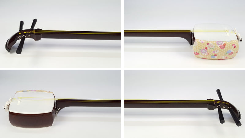 ゆうえんちー = 津軽紅木金細三味線(通常撥+鼈甲撥付) ゆうえんちー様