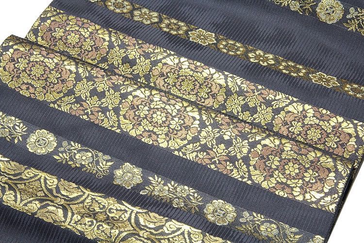 京都西陣織 「伝統工芸士 箔屋清兵衛：陰山織物謹製」 正倉院 【天平錦