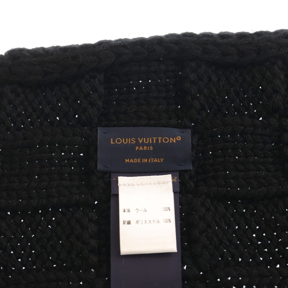 LOUIS VUITTON(ルイヴィトン) ダミエ ヘリテージ ウール マフラー