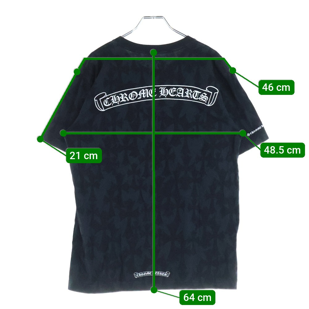 CHROME HEARTS(クロムハーツ) Graveyard Cemetery Cross Tee グレイブ