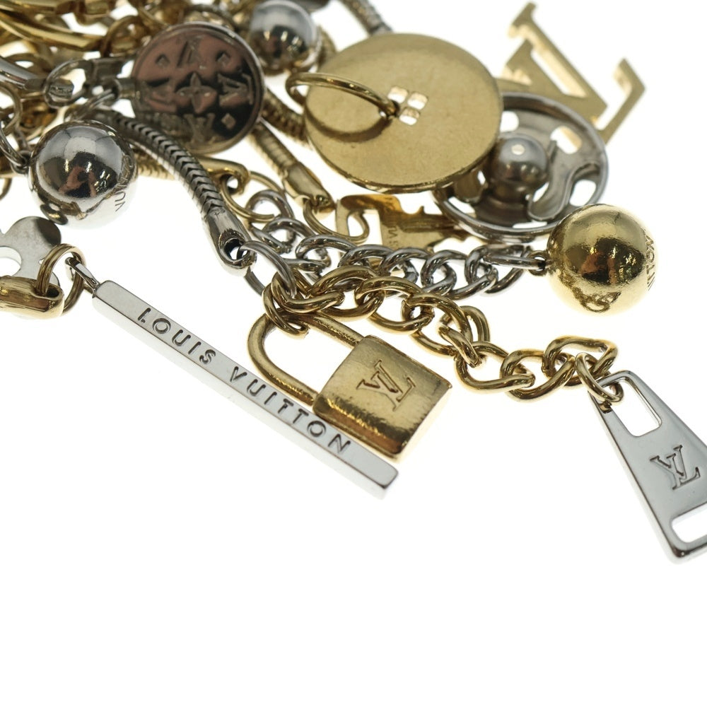 LOUIS VUITTON(ルイヴィトン) 8連チャーム キーホルダー ゴールド