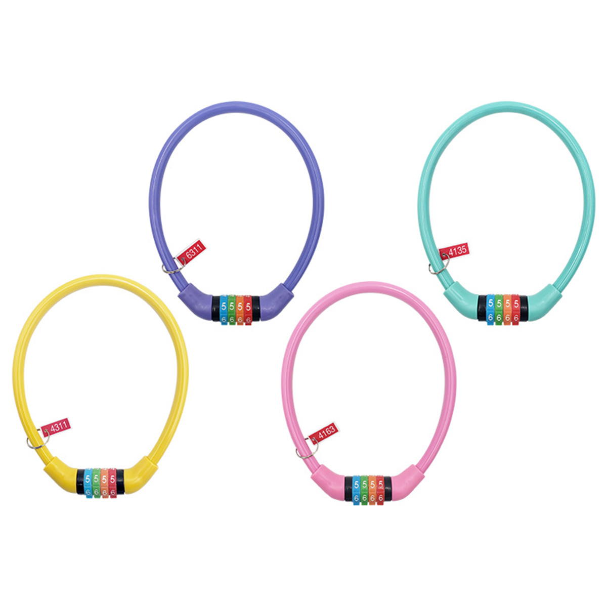 まとめ買い】カラフルダイヤルロック ポップ0344/050927 | ワッツ