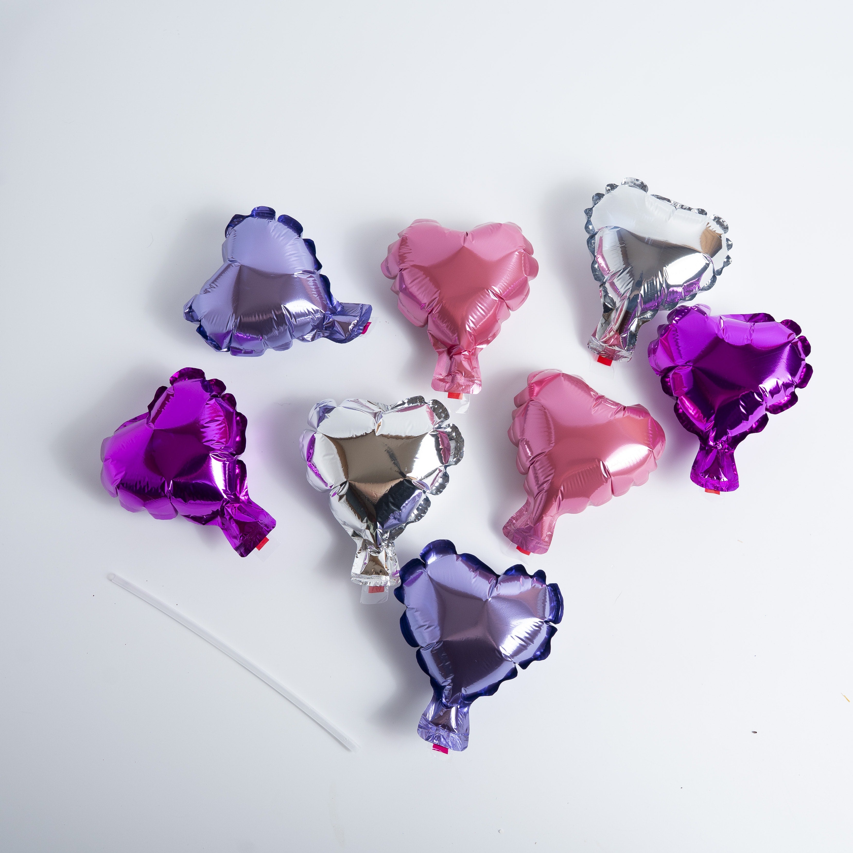 風船 ふうせん アルミバルーン ハート 8P 338165