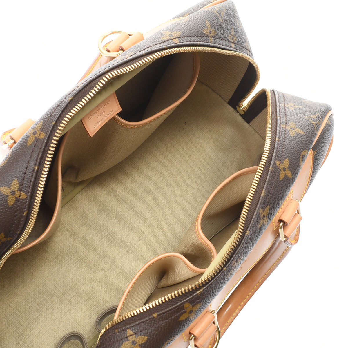 ルイ ヴィトン / LOUIS VUITTON モノグラム ドーヴィル ブラウン