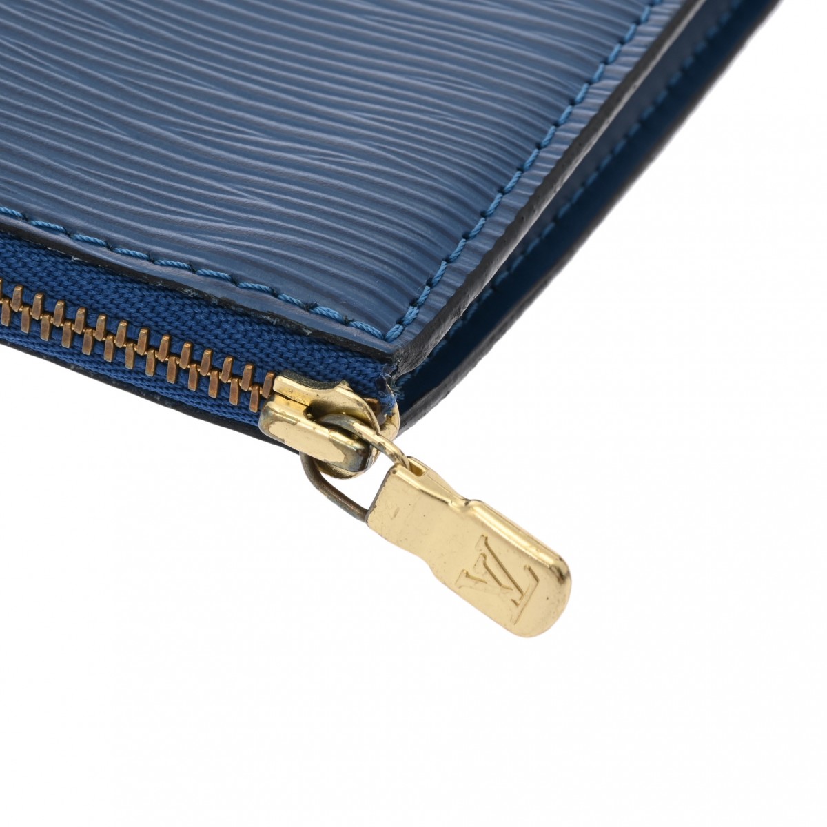 ルイ ヴィトン エピ ポシェット アクセソワール トレドブルー M52945