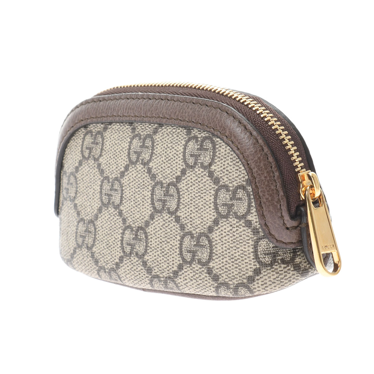 グッチ GGキーポーチ オフィディア ベージュ/エボニー/ブラウン