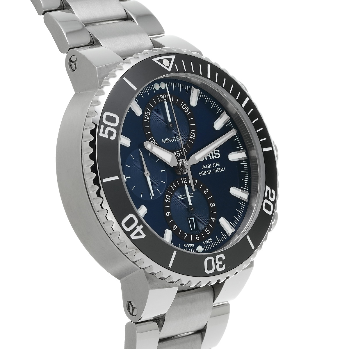 オリス / ORIS アクイス クロノグラフ 01 774 7743 4155-07 4 24 64EB