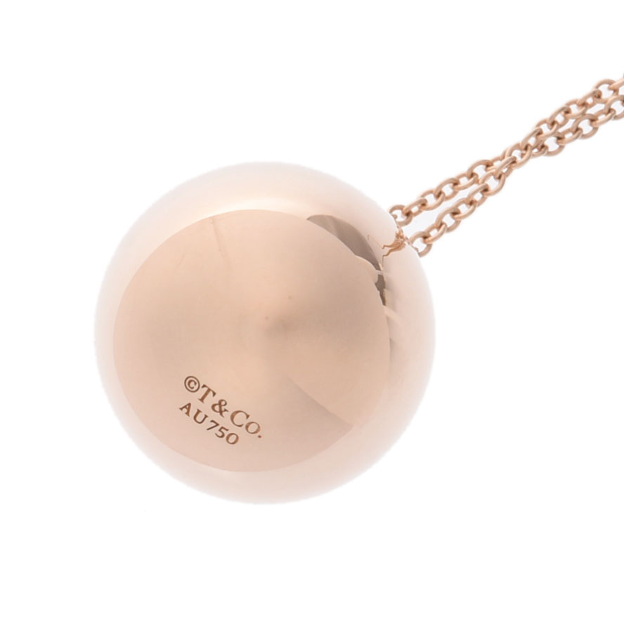 ティファニー ハードウェア ロングチェーン ネックレス ゴールド K18