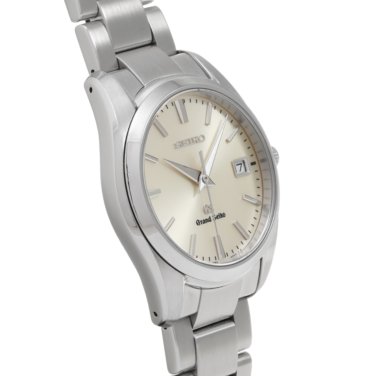 グランドセイコー クォーツ SBGX053 ホワイト メンズ 時計 【中古