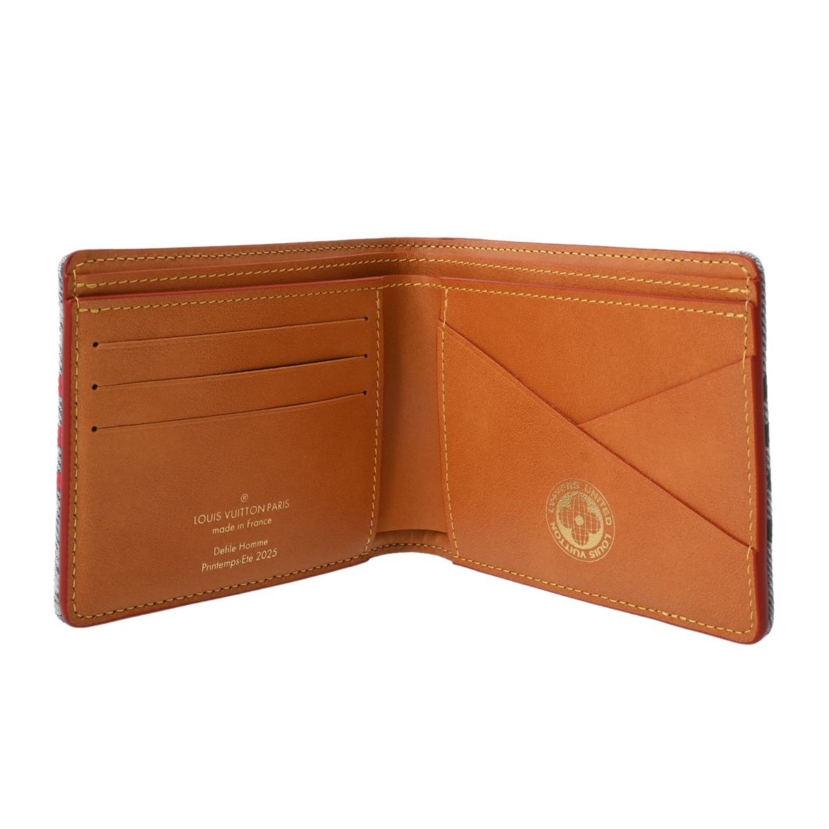 ルイヴィトン ダミエ ポルトフォイユ ミルティプル ブルー M00186 LV