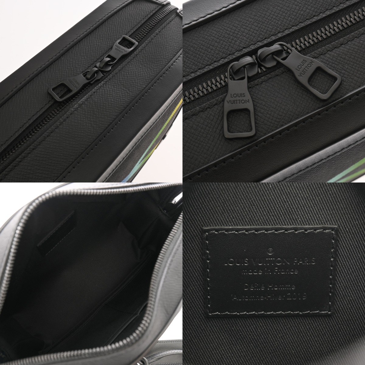 ルイヴィトン タイガ レインボー ソフトトランク ノワール/レインボー