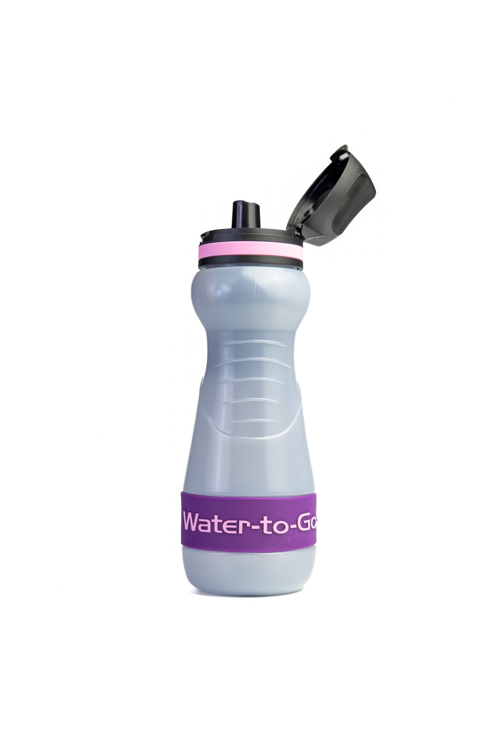 Eco 55cl Filtered Water Bottle In Acai | Water-to-Go
