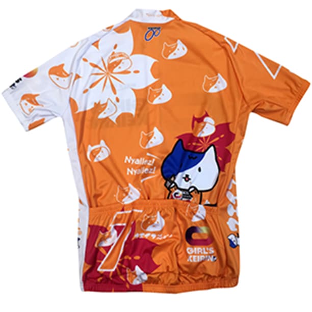 ニャールズケイリンサイクルジャージ | WAVE ONE(ウエイブワン)