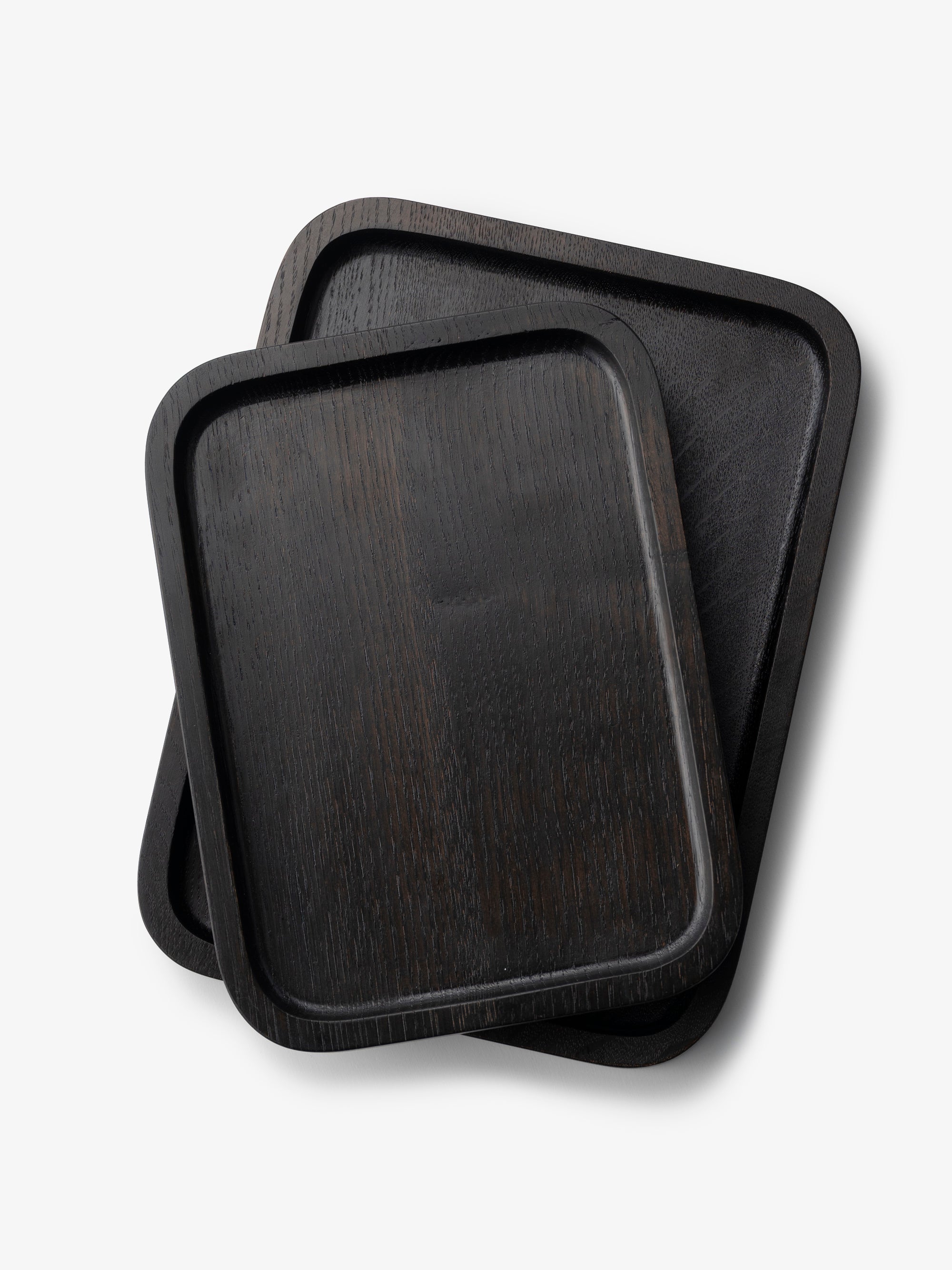 □盆 拭き漆 240×180｜山口和宏