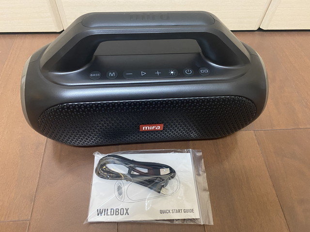アウトドアやキャンプで便利なワイヤレススピーカー「MIFA WILDBOX」が