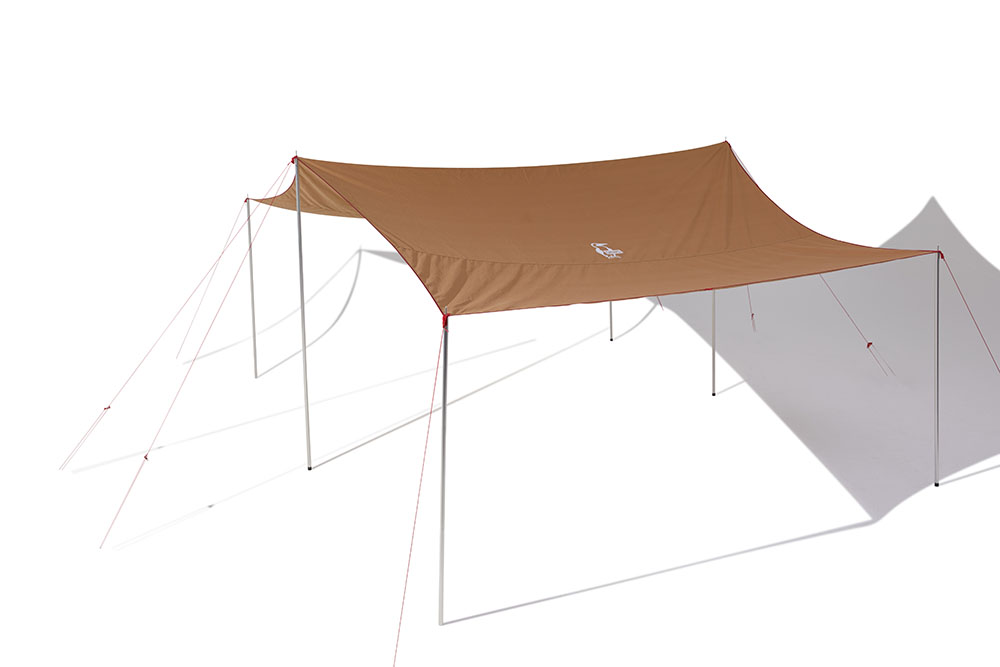 待ってました！ チャムス初のTCタープ登場。ヘキサとスクエアの2