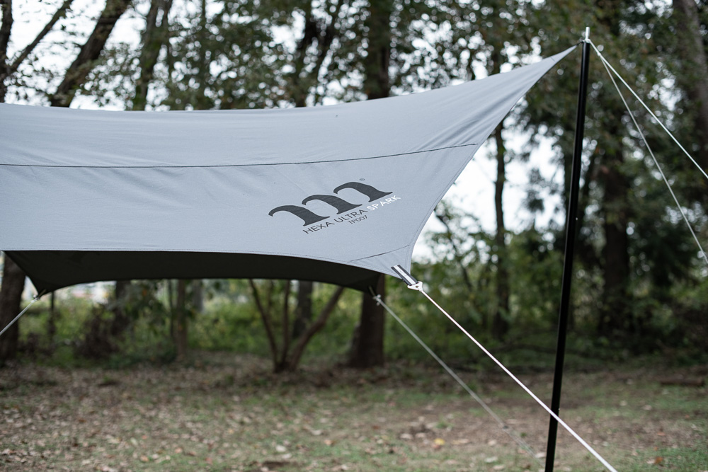 ついにムラコからも、人気のTC素材を使ったタープが大小2モデル登場