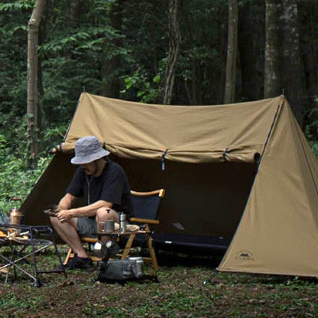 グリップスワニーとコラボした、ドベルグ初の難燃テントがいよいよ発売