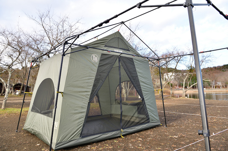 待望の復活！ ナショジオ謹製のキャビン型シェルターが、NEWカラーに