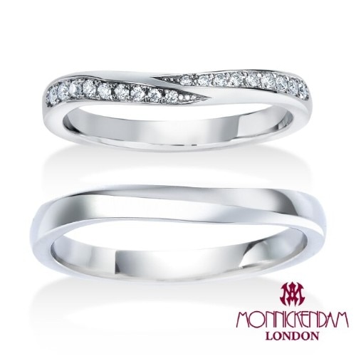 モニッケンダム】女性の手をしなやかに魅せる、緩やかなUライン。鍛造