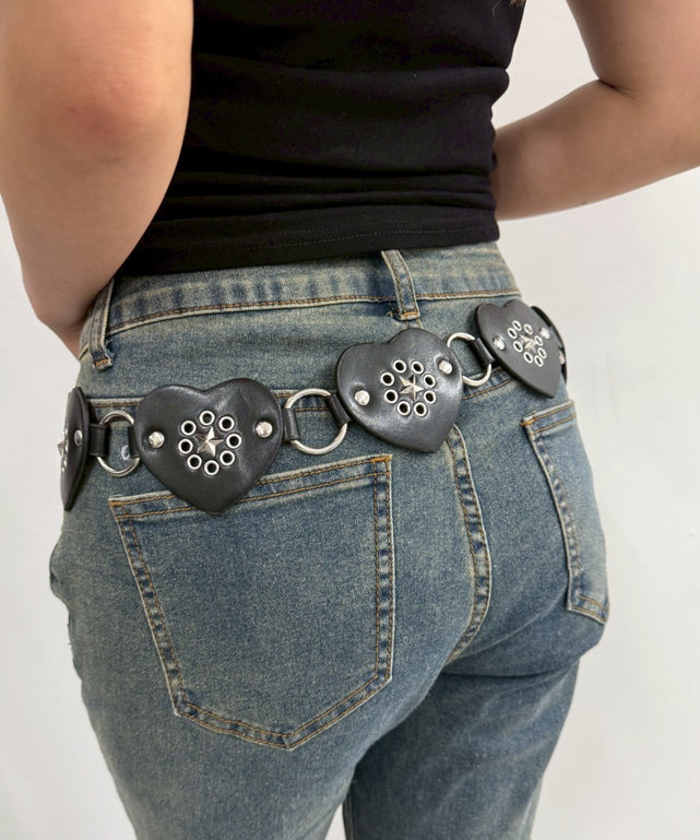 Lハートデザインスタッズリボンベルト｜WEGO（ウィゴー） – WEGO