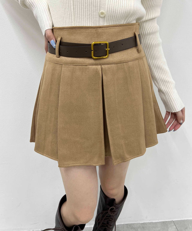スウェードタッチベルトセットミニスカート – WEGO ONLINE STORE