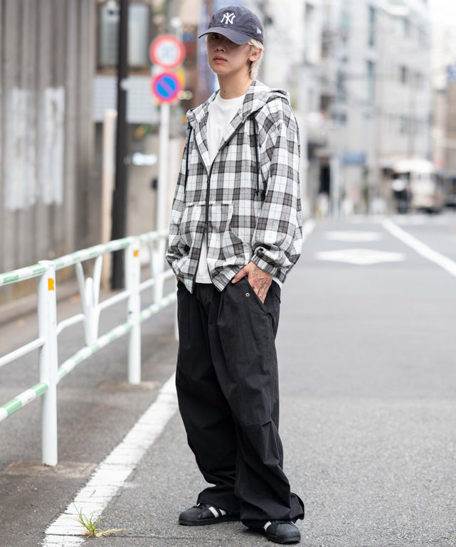 チェックグラフィックZIPパーカー（LS）｜WEGO（ウィゴー） – WEGO