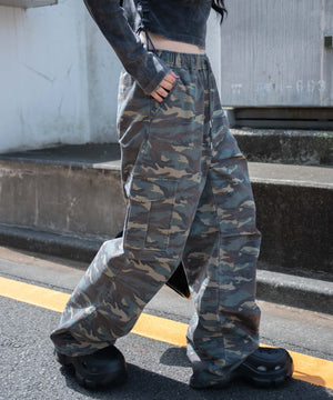 ヴィンテージウォッシュパラシュートカーゴパンツ｜WEGO（ウィゴー