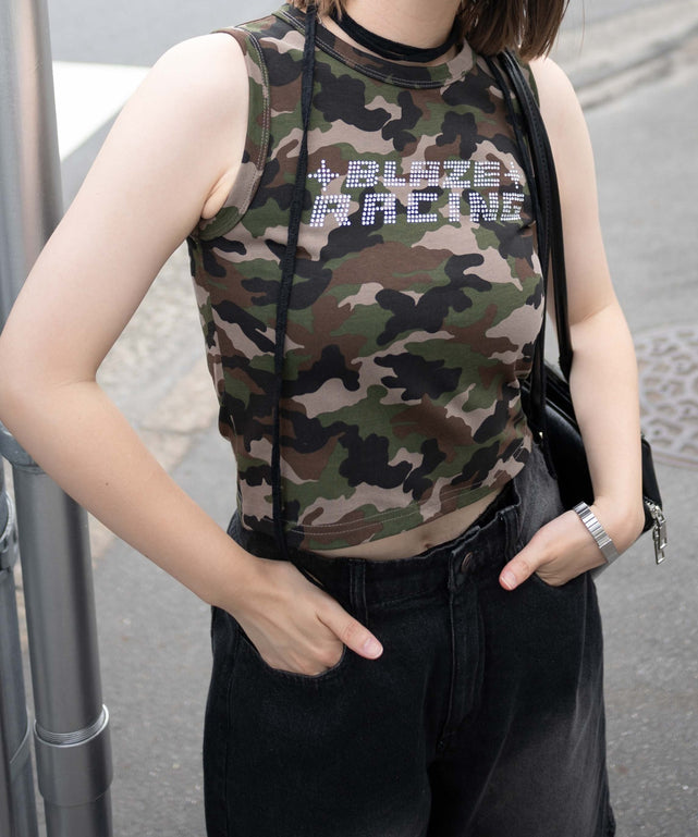 迷彩ロゴラインストーンタンクトップ｜WEGO（ウィゴー） – WEGO ONLINE