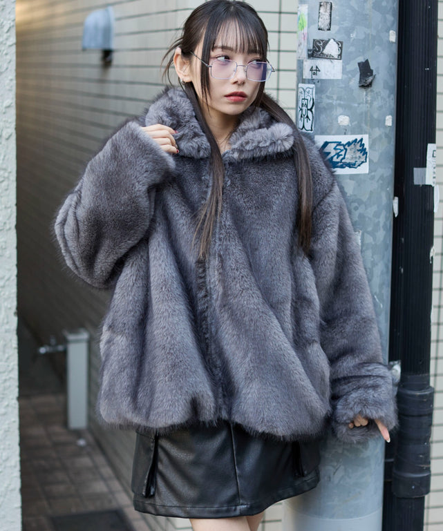 2WAYカラーフェイクファーブルゾン｜WEGO（ウィゴー） – WEGO ONLINE STORE