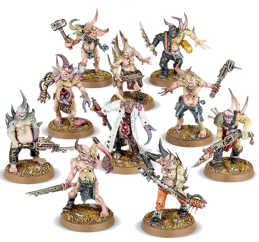 40K ポクスウォーカー/Poxwalkers 4枚 英語 MTG ポクスウォーカー