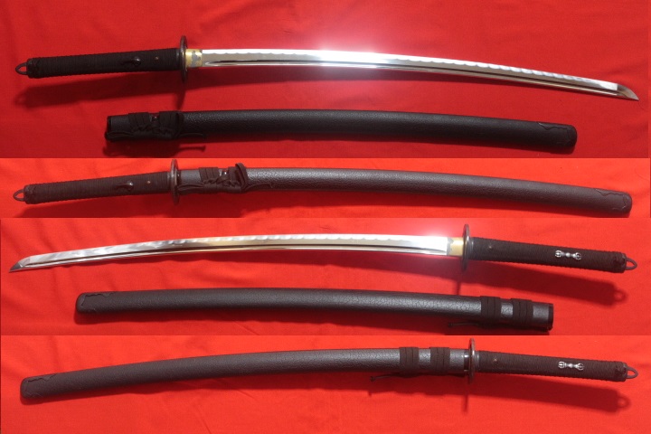 居合刀 模造刀 武蔵拵 二十四代 藤原兼房 日本刀 刀剣 特選 刀袋 革巻