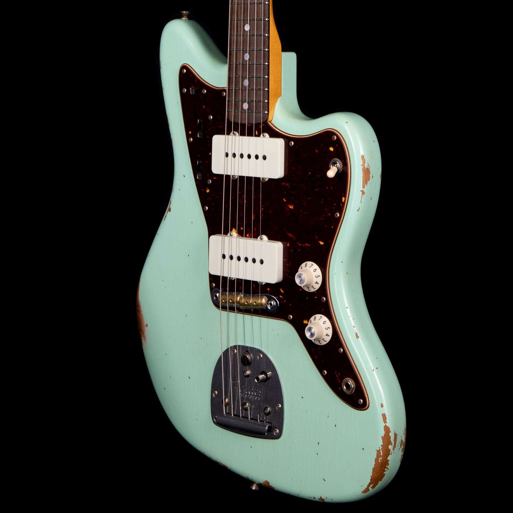 Fender Custom Shop 1965 Jazzmaster Relic Surf Green - WildCat Guitars