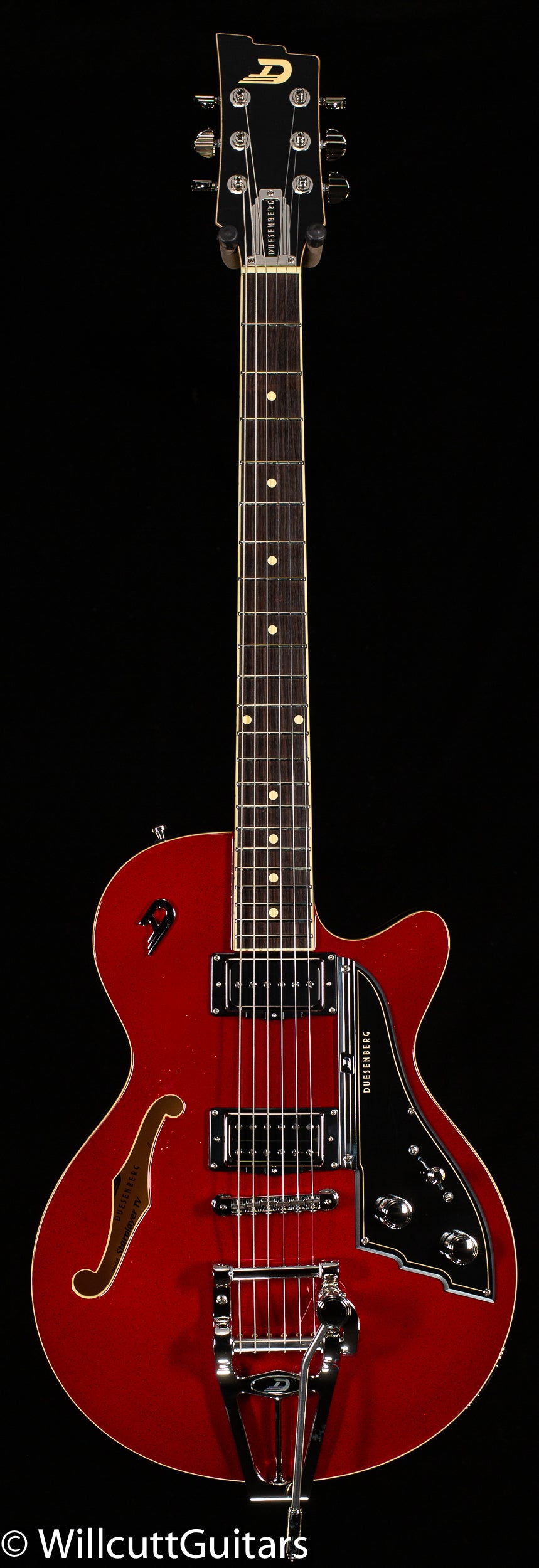 Duesenberg Starplayer TV Red Sparkle (148) - Willcutt Guitars